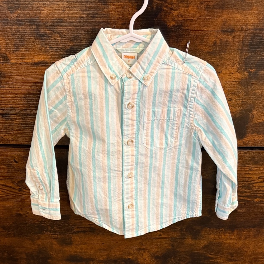 Gymboree Striped Button Down Shirt